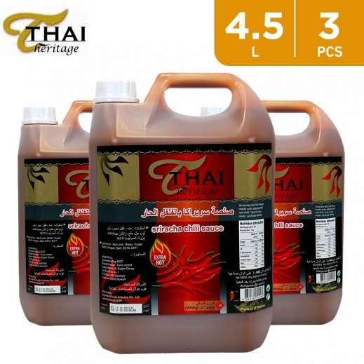 Buy Thai Heritage Sriracha Hot Chili Sauce 4500 ml توصيل Taw9eel