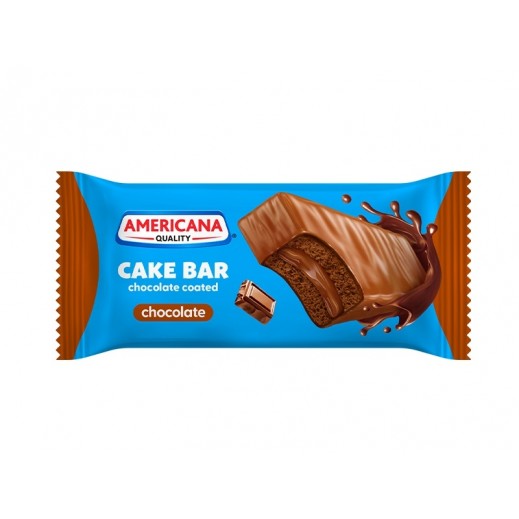Americana Chocolate Coated Chocolate Cake Bar 35 g - delivered by Taw9eel Fast