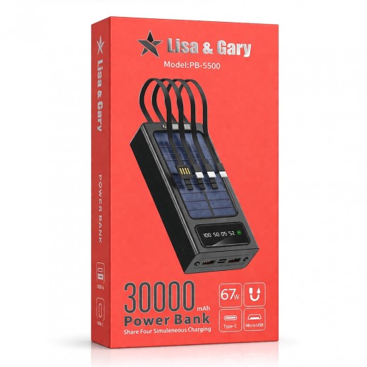 Lisa & Gary 30000 mAh Power Bank