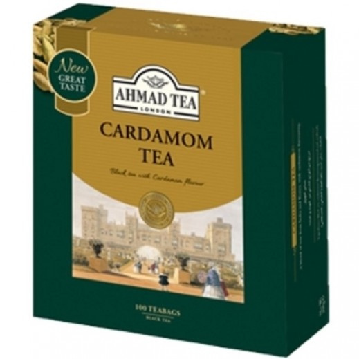 Ahmad Tea Cardamom 2 g (100 Tea Bags) - delivered by Taw9eel Fast
