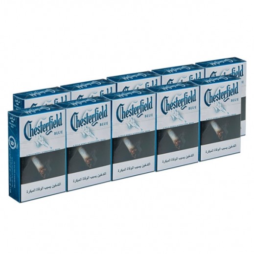 Chesterfield Blue Box King Size Cigarettes (Ctn) - delivered by Taw9eel Fast