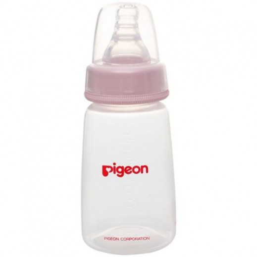 Pigeon Plastic Bottle SN 120Ml Bpa Free (Assorted Colors) - delivered by Taw9eel Fast