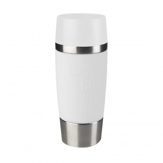 Tefal Stainless Steel Thermal Travel Mug White 360 ml