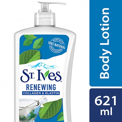 St.Ives Renewing Collagen & Elastin Body Lotion 621 ml - delivered by Taw9eel Fast
