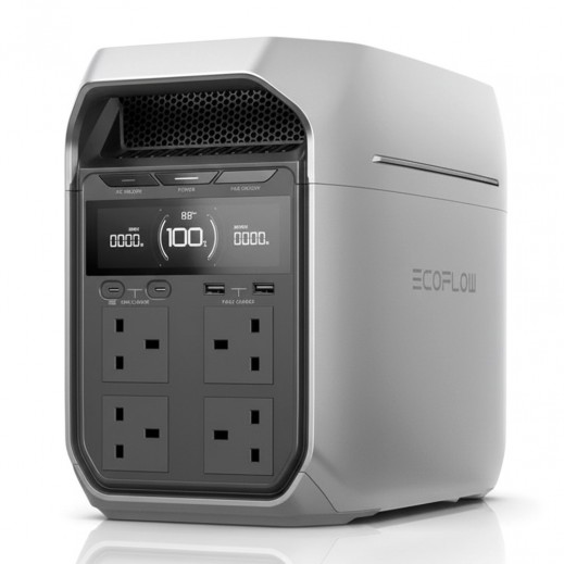 EcoFlow Delta 3 Plus Portable Power Station 1024Wh Capacity 1800W - delivered by Taw9eel within 2 Business Days