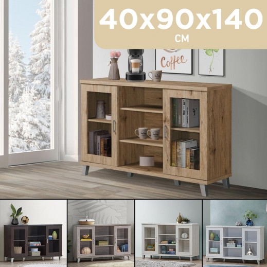 Roca Malaysian Coffey Cabinet - 140 × 90 × 40cm - delivered by Roca within 4 Working Days 