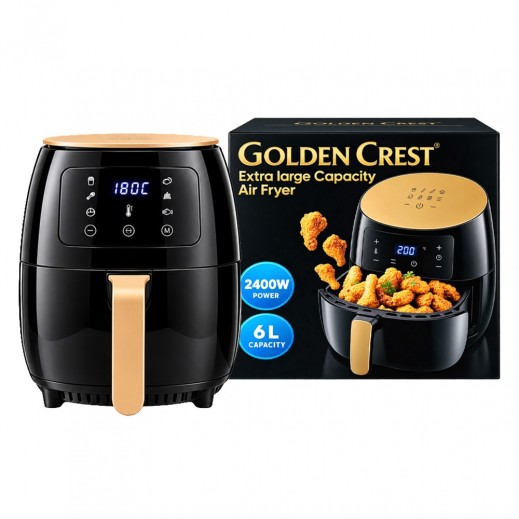 Golden Crest S18 Air Fryer 6L 2400W