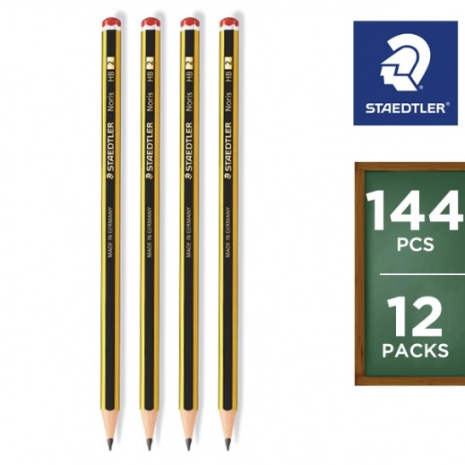 Wholesale - Staedtler Noris HB Pencil 12 pieces (6 x 2 packs)