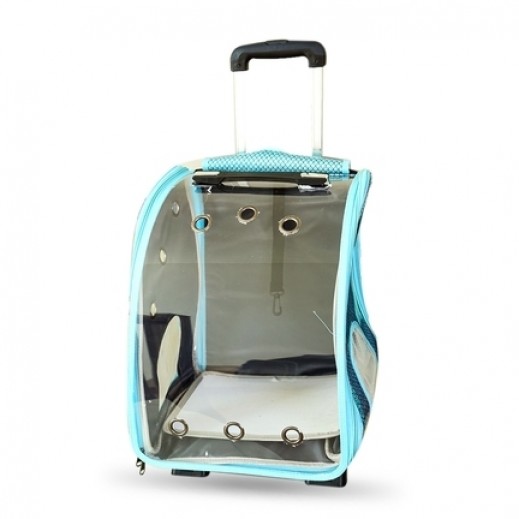 Pet Carrier Backpack With Wheels 44 x 34 x 29 cm  - delivered by Taw9eel Fast