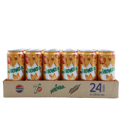 Mirinda Orange Can 24 x 330 ml