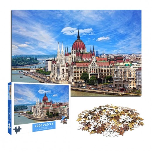 1000 Pieces Budapest Jigsaw Puzzle 75 x 50cm