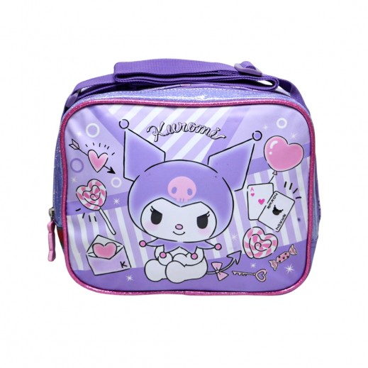 First Kid Kuromi Printed Lunch Bag - delivered by Taw9eel within one working day 
