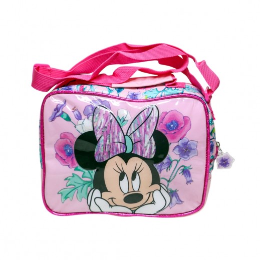 First Kid Minnie Mouse Printed Lunch Bag - delivered by Taw9eel within one working day 
