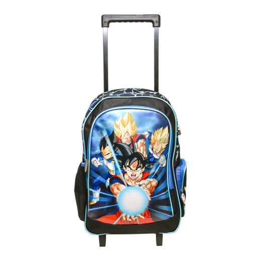 First Kid Dragon Ball Printed Trolley Bag 16 inch - delivered by Taw9eel within one working day 