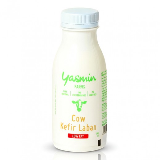 Yasmin Farms Low Fat Cow Kefir Laban 250 ml - delivered by Taw9eel Fast
