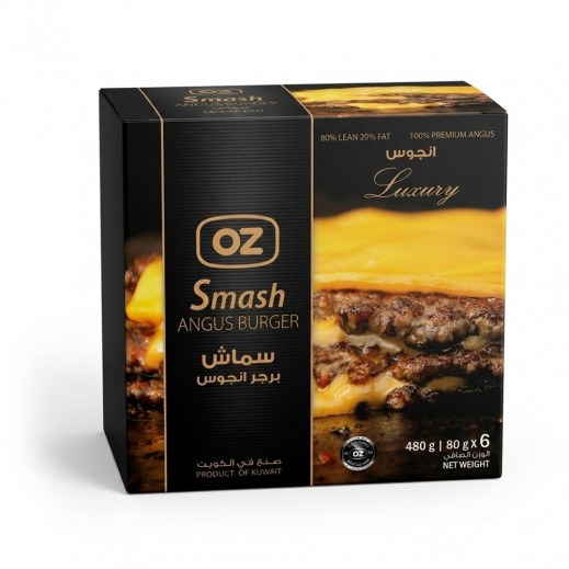 OZ Smash Angus Burger 480g