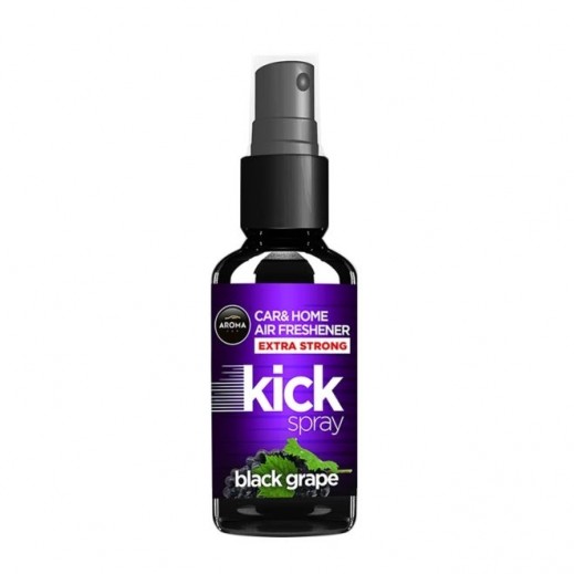 Aroma Car Kick Shot Spray 30ml - Black Grape