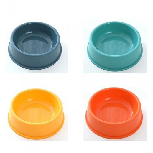 Plastic Food Bowl Pet 21× 6cm - delivered by Taw9eel Fast