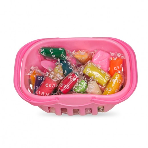 Clay Basket - 24 Pcs (3+ Years)