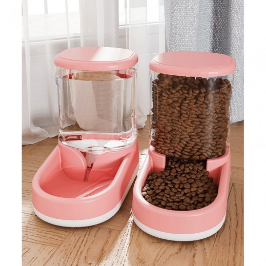 On Floor Food Feeder Pet 27 × 17 × 28cm