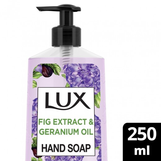 Lux Fig Extract & Geranium Oil Hand Soap 250ml - delivered by Taw9eel Fast