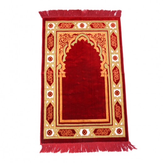 PRAYER MAT MASJID ARCH 70x110cm DESIGN3-MERON