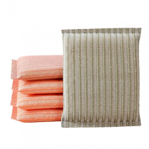 Kitchen Cleaning Sponge By Tawfeer 12 x 9 x 1.6cm - 5 Pieces - delivered by Taw9eel Fast