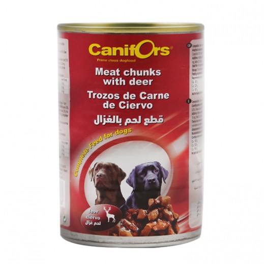 Canifors Dog Food Meat With Deer 410 g - delivered by Taw9eel Fast