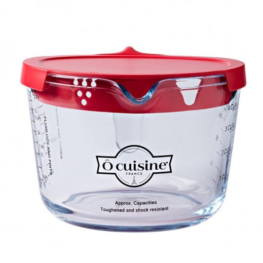 Ocuisine Measure Jug With Lid 1L 21X16X11Cm 