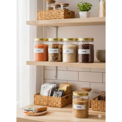 Multipurpose Storage Jar 450 ml - 4 Pieces