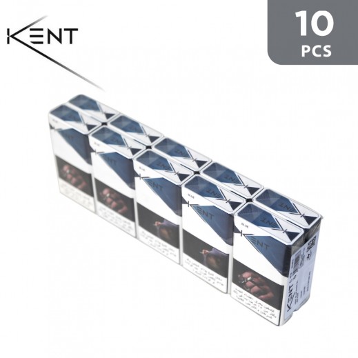 Kent Blue King Size Cigarettes 10 Pieces - delivered by Taw9eel Fast