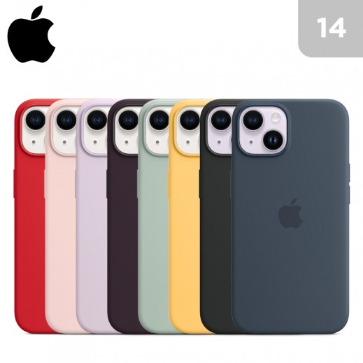 Apple iPhone 14 Silicone Case with MagSafe 