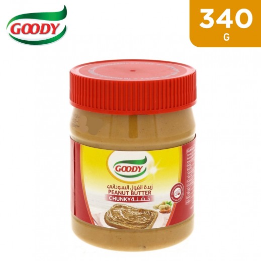 Goody Chunky Peanut Butter Spread 340 g - delivered by Taw9eel Fast