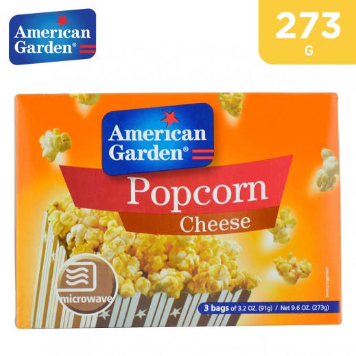 American Garden Cheese Popcorn 273 g - delivered by Taw9eel Fast