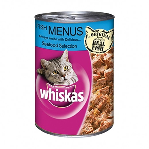 Buy Wholesale Whiskas Cat Food Fish Menus Seafood Selection 400 g (24