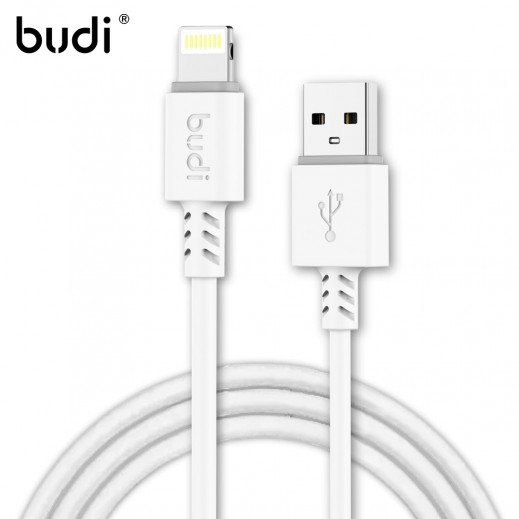 Usb To Lightning Sync And Charge Cable 3A - 1M By Budi - delivered by Taw9eel Fast