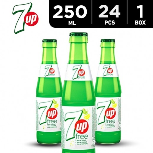 7Up Diet Bottle 24 x 250 ml 