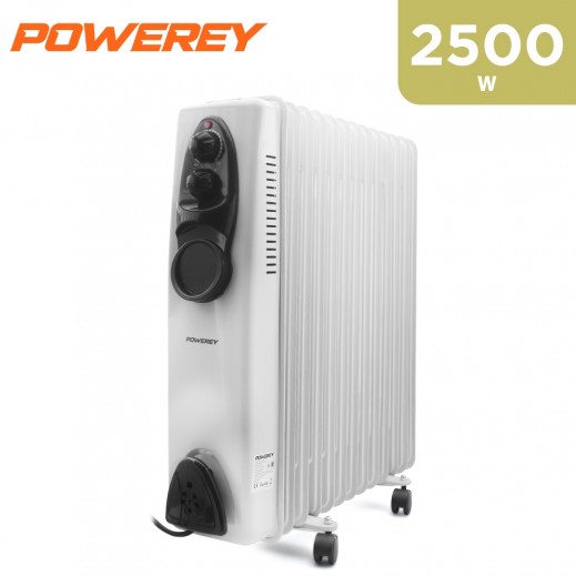 Powerey Classic Oil Heater 13 Fins - 2500W - delivered by Taw9eel Fast