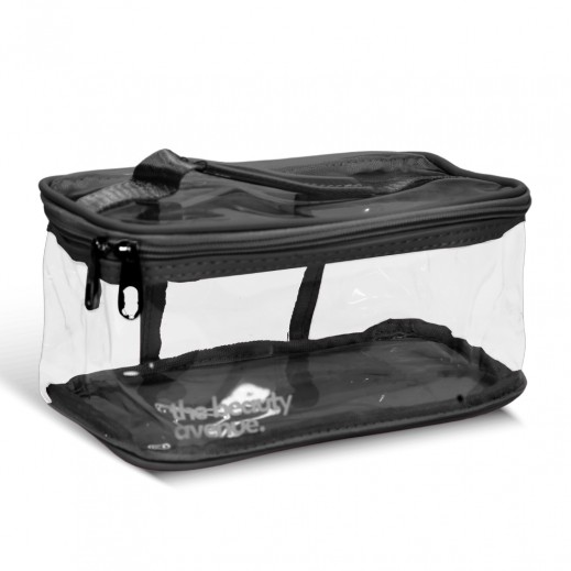 Cosmetic Case With Handle Black By The Beauty Avenue - delivered by Taw9eel Fast