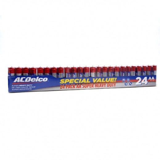 ACDelco Heavy Duty AA 1.5V Battery Pack 24 PCS - delivered by Taw9eel Fast