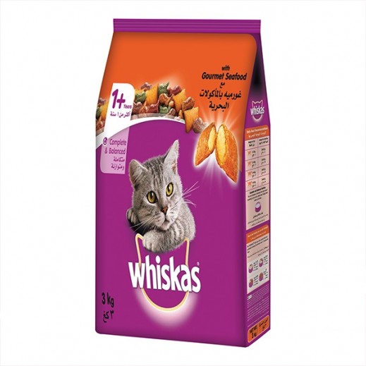 Buy Whiskas Pockets Gourmet Sea Food 3 kg توصيل