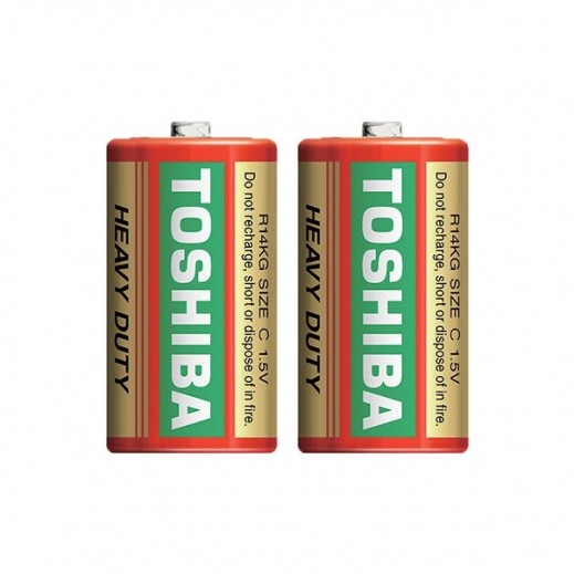 Toshiba Battery Heavy Duty Type-C Pack of 2 PCs - delivered by Taw9eel Fast