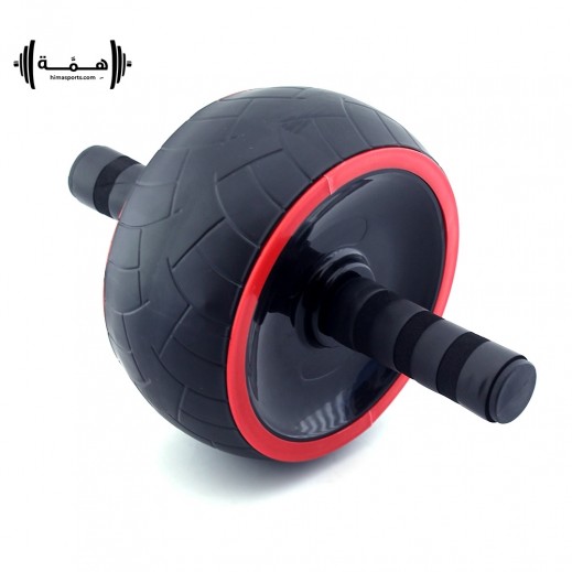 Hima Multifunctional Abdominal Exercise Wheel - Black & Red - delivered by Taw9eel Fast