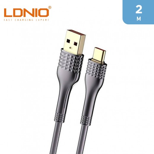 LDNIO 30W Fast Charging & Data Cable USB to TYPE-C 2 m - delivered by Taw9eel Fast