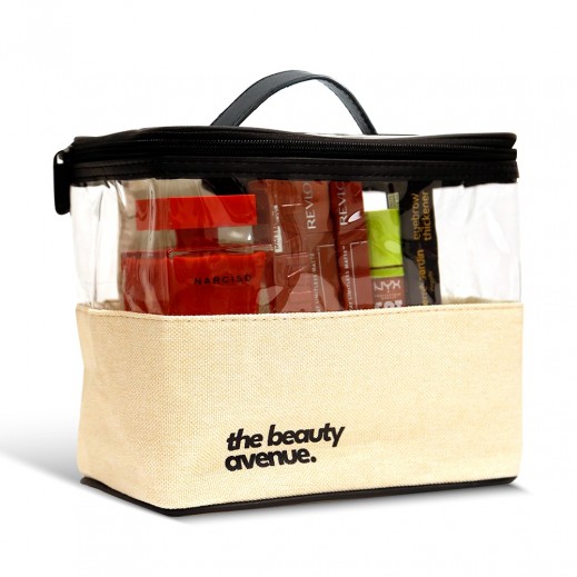 Multi Purpose Travel Organizer Beige By The Beauty Avenue - delivered by Taw9eel Fast