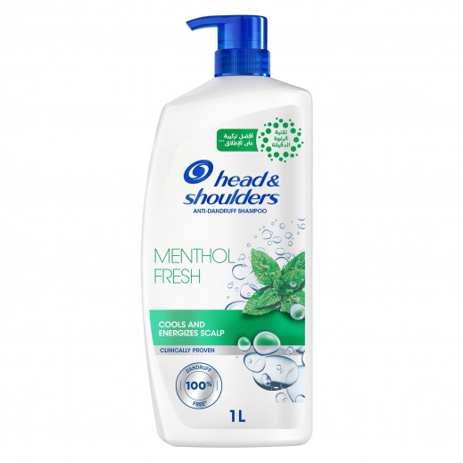Head & Shoulders Menthol Fresh Anti-Dandruff Shampoo 1L