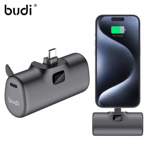 Budi - Portable Power Bank with PD USB-C 5000 mAh