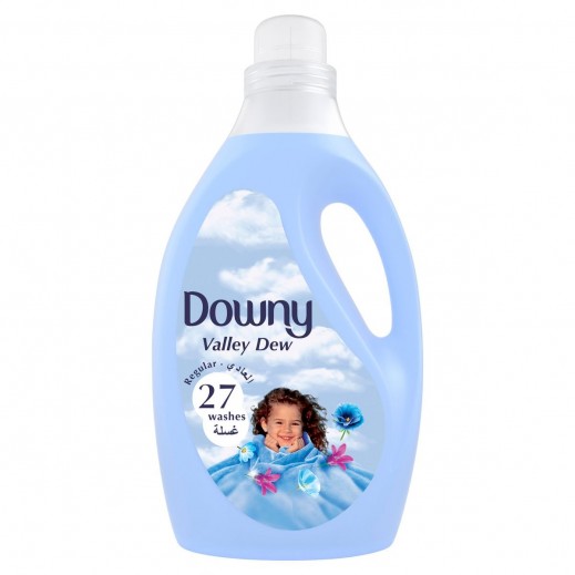 Downy Regular Valley Dew Fabric Softener 3 L   - delivered by Taw9eel Fast