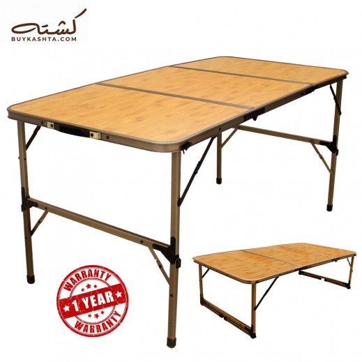 Kashta Original Large Folding Table - delivered by Taw9eel Fast