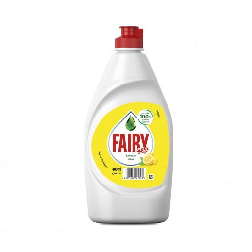 Fairy Lemon Liquid Dishwashing Soap 400 ml - delivered by Taw9eel Fast